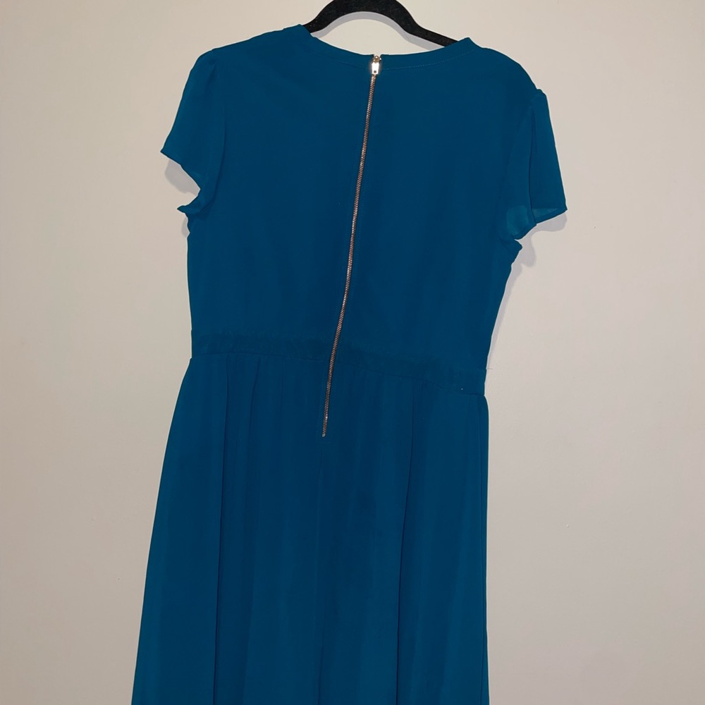 Xhilaration cross cross dress rose gold zip - Picture 2 of 3